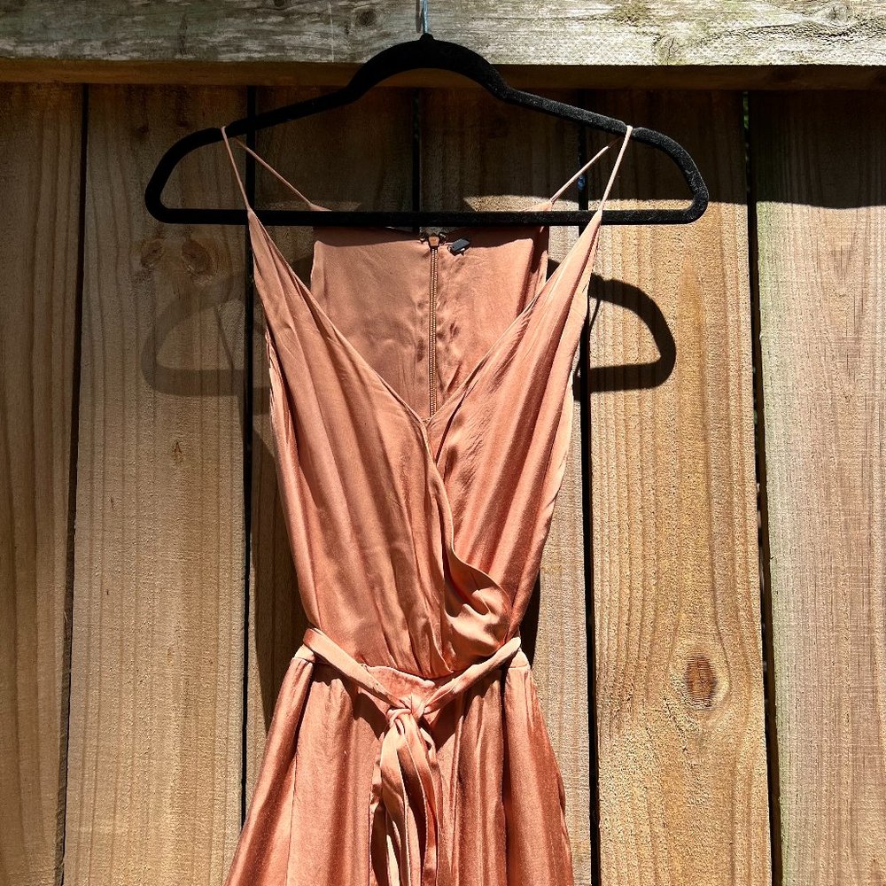 Free People Satin Jumpsuit